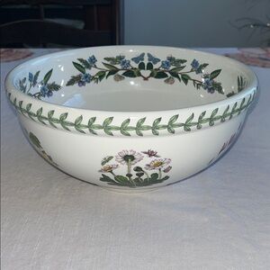 Floral Patterned Ceramic Bowl